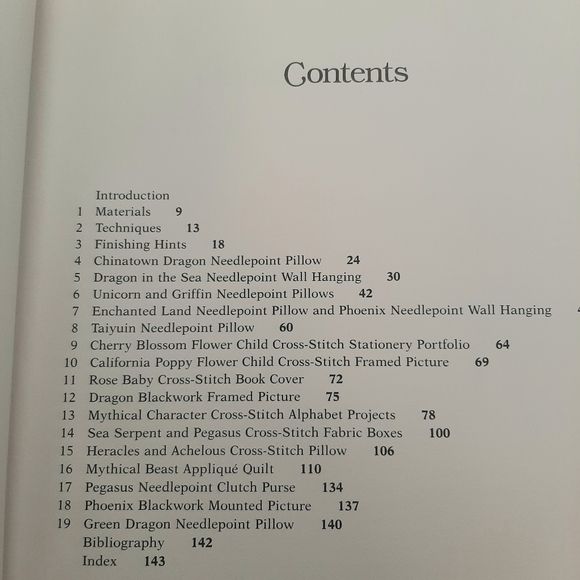 Needlework Dragons and Other Mythical Creatures Book - Picture 8 of 8